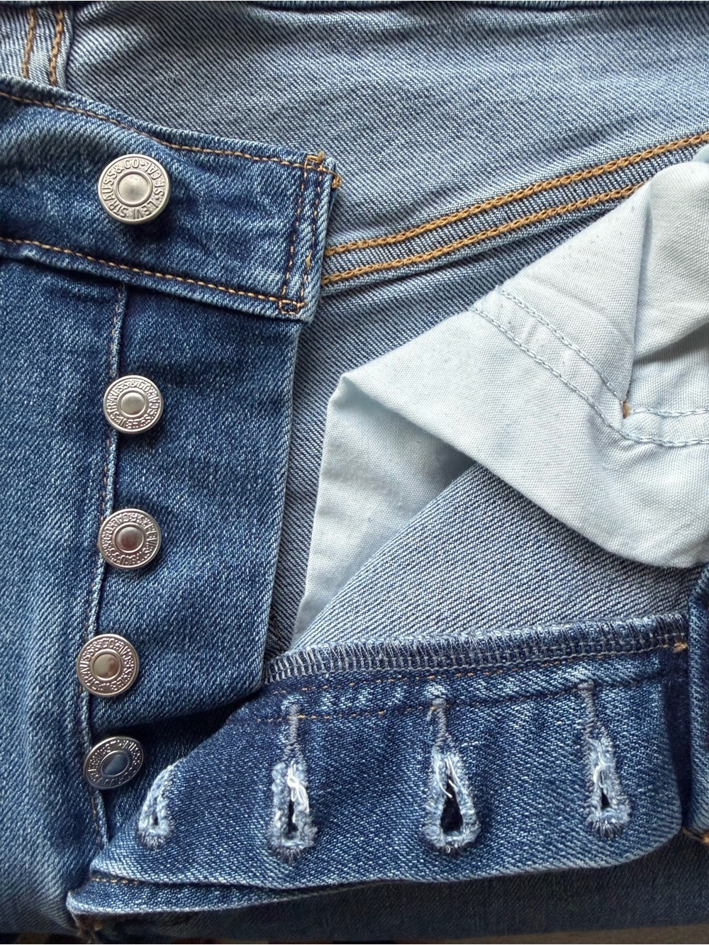 Levi’s Wedgie Straight Fit Women's Jeans (plus Size) Unstoppable Wear - Picture 10 of 13